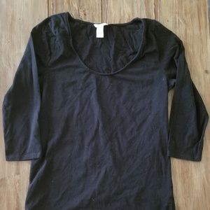 Forever 21 3/4 length top.